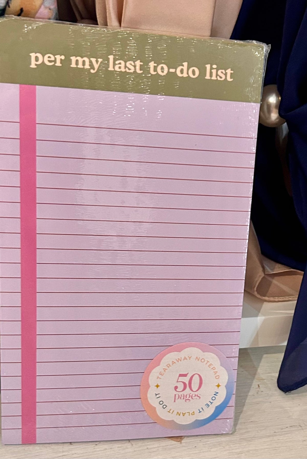 Holiday Tear Away Notepads-Nellie & Dani Style House-The Funky Zebra Ames, Women's Fashion Boutique in Ames, Iowa