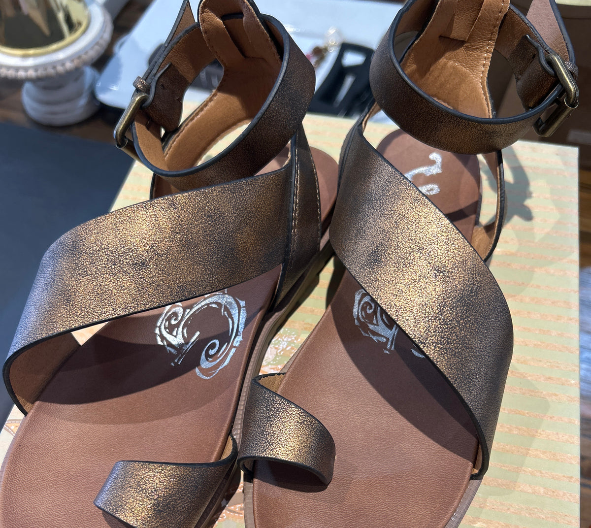 MVB Steffy Sandals-Nellie & Dani Style House-The Funky Zebra Ames, Women's Fashion Boutique in Ames, Iowa