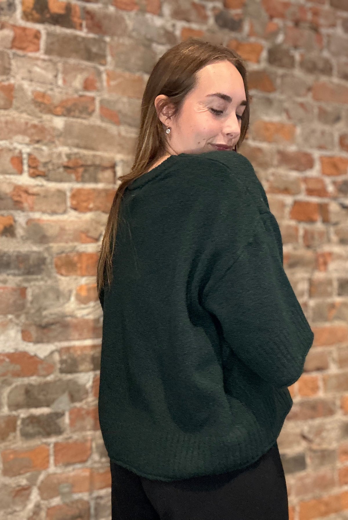 Boxy Drop Shoulder Short Sleeve Sweater-Short Sleeves-Molly Bracken-The Funky Zebra Ames, Women's Fashion Boutique in Ames, Iowa