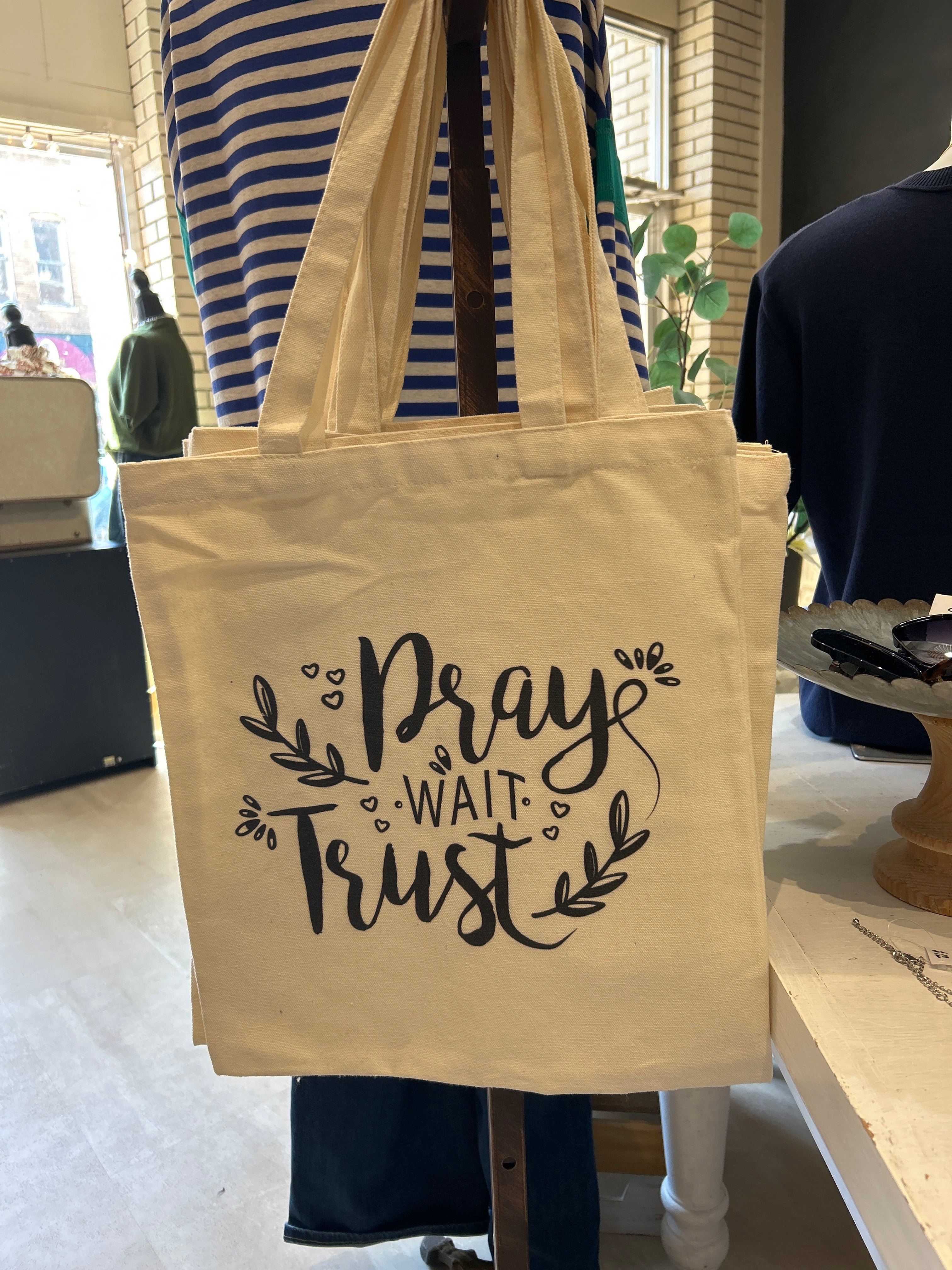 MVB Canvas Totes-Nellie & Dani Style House-The Funky Zebra Ames, Women's Fashion Boutique in Ames, Iowa