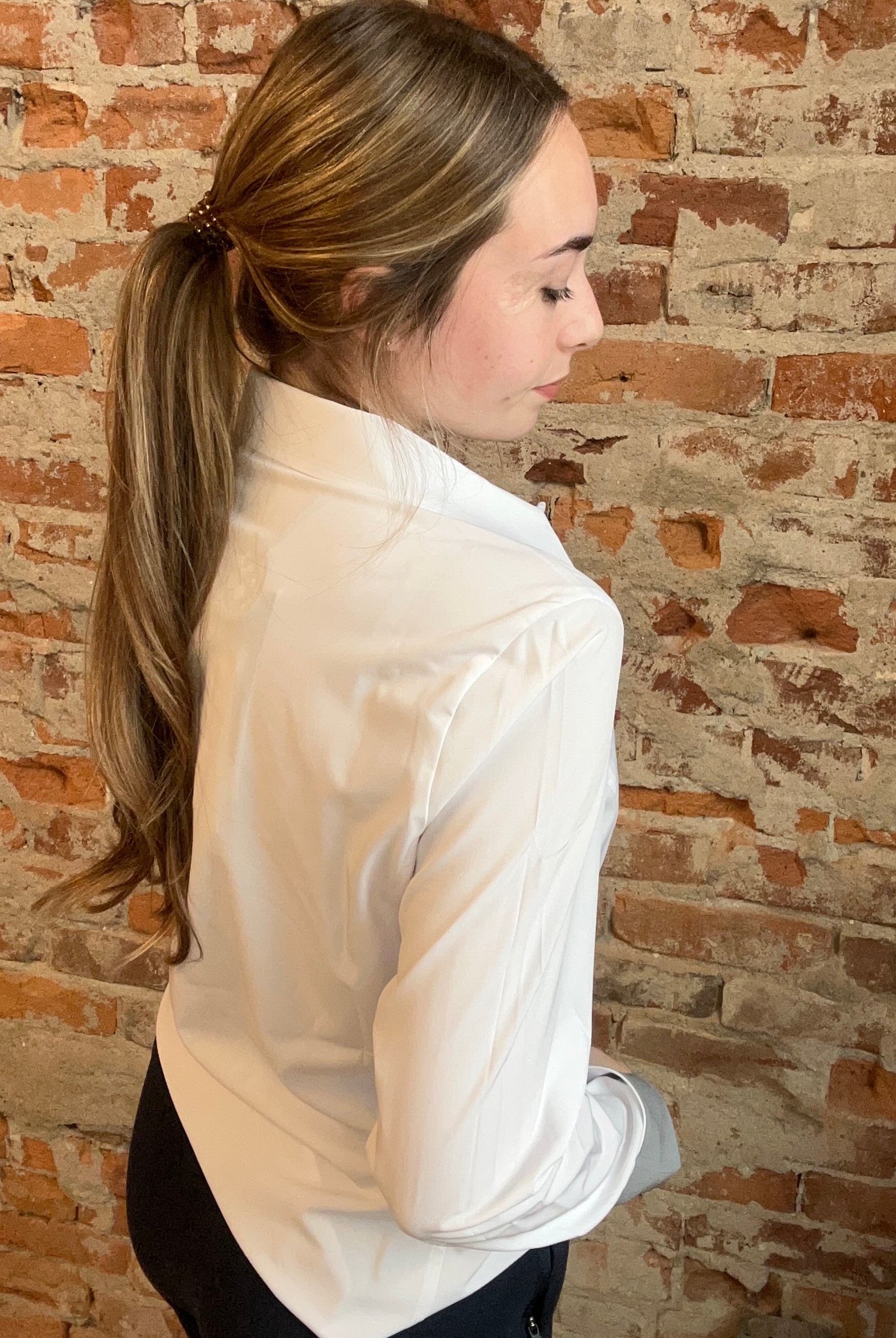 Executive Button Up-Long Sleeves-Storm Creek-The Funky Zebra Ames, Women's Fashion Boutique in Ames, Iowa
