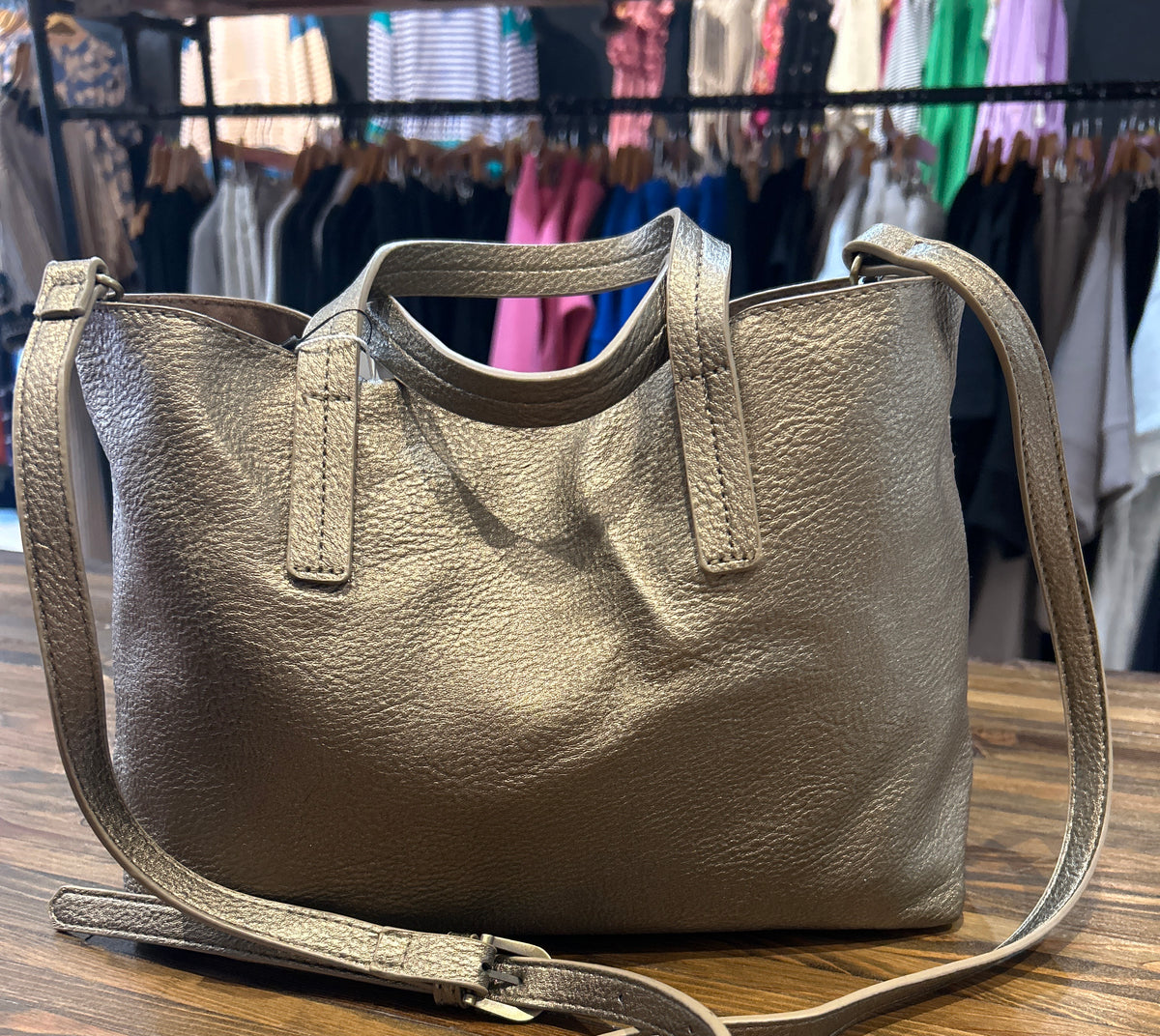MVB Kelsey Bag with Makeup Bag-Nellie & Dani Style House-The Funky Zebra Ames, Women's Fashion Boutique in Ames, Iowa