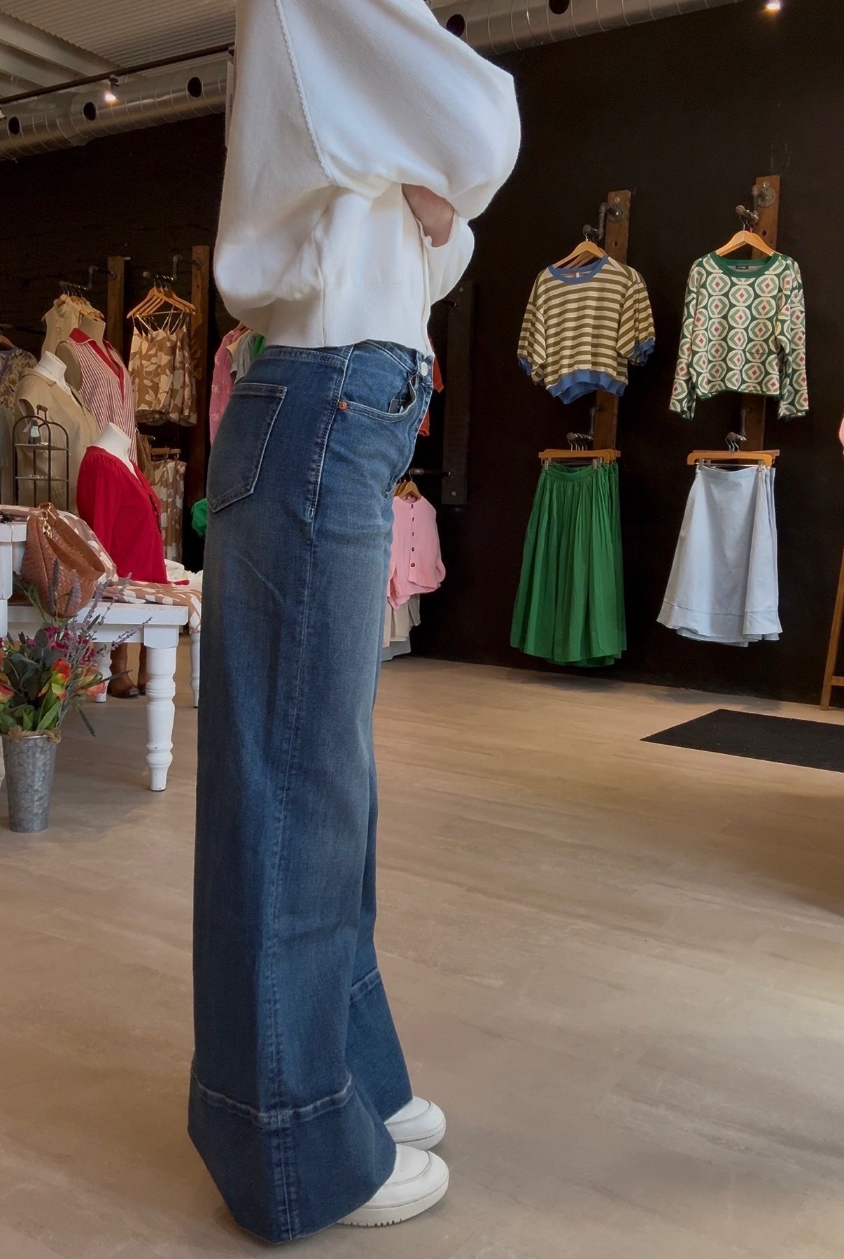 Emerson Relaxed Flare-Pants-Habitual-The Funky Zebra Ames, Women's Fashion Boutique in Ames, Iowa