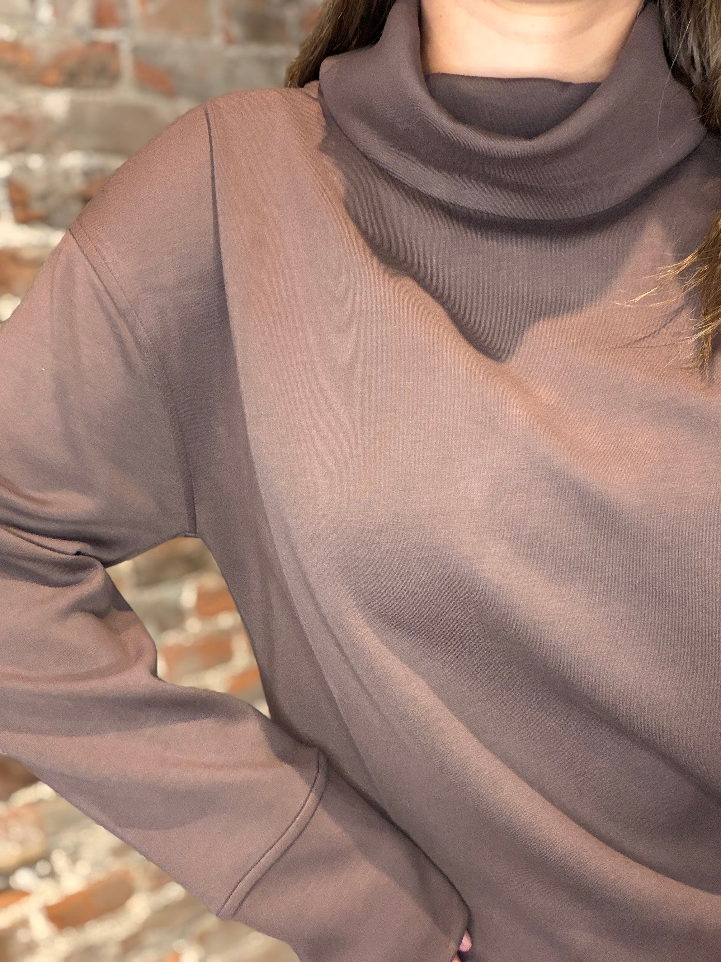 Storm Creek Comfort Zone Funnel Neck-Pants-Storm Creek-The Funky Zebra Ames, Women's Fashion Boutique in Ames, Iowa