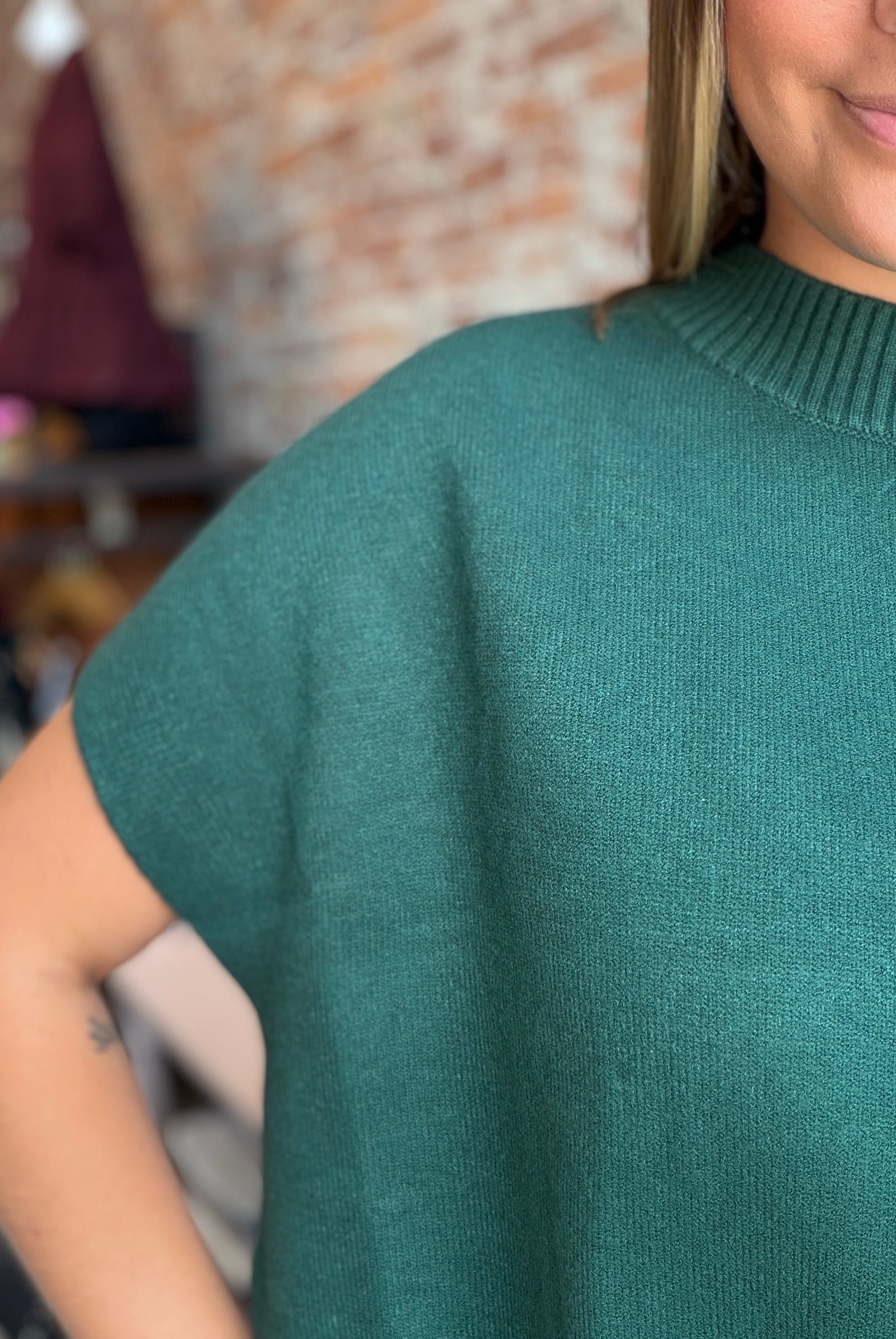Keely Drop Shoulder Sweater-apparel-Pinch-The Funky Zebra Ames, Women's Fashion Boutique in Ames, Iowa