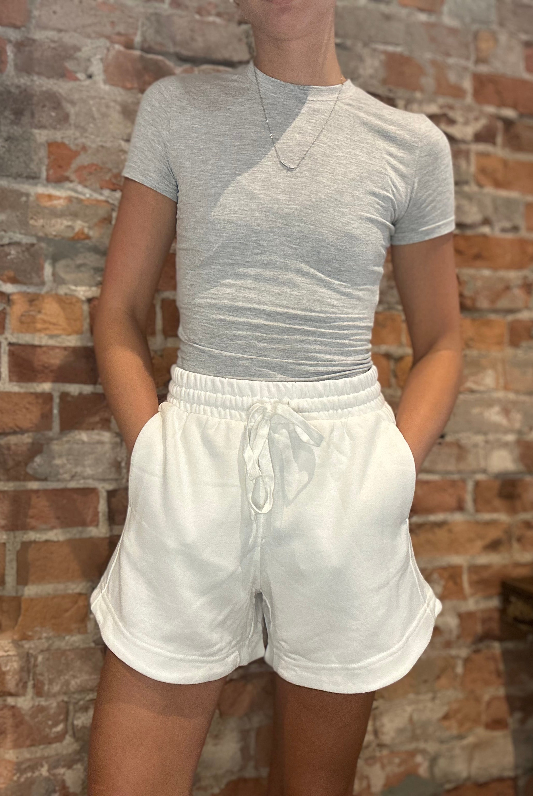 Juliette Basic Short-apparel-Rae Mode-The Funky Zebra Ames, Women's Fashion Boutique in Ames, Iowa