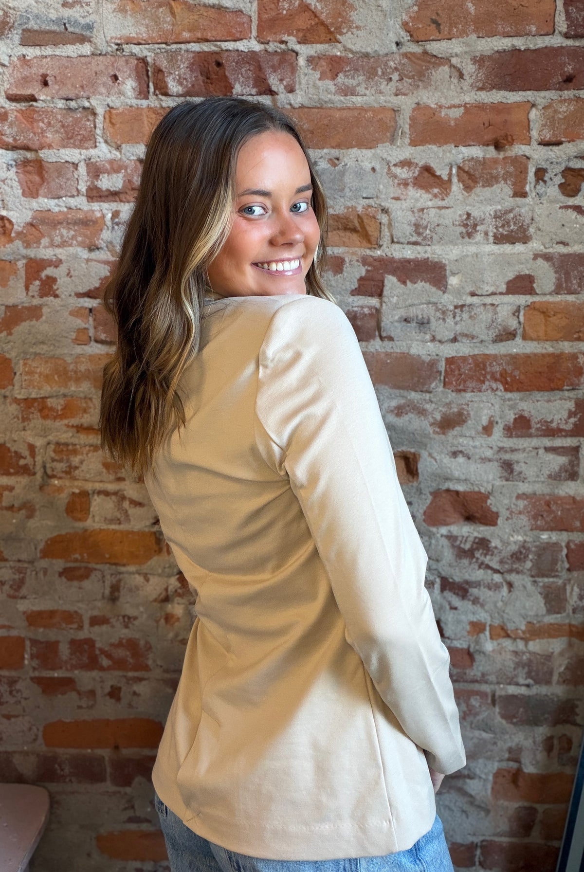Ricki Blazer-apparel-Ichi-The Funky Zebra Ames, Women's Fashion Boutique in Ames, Iowa