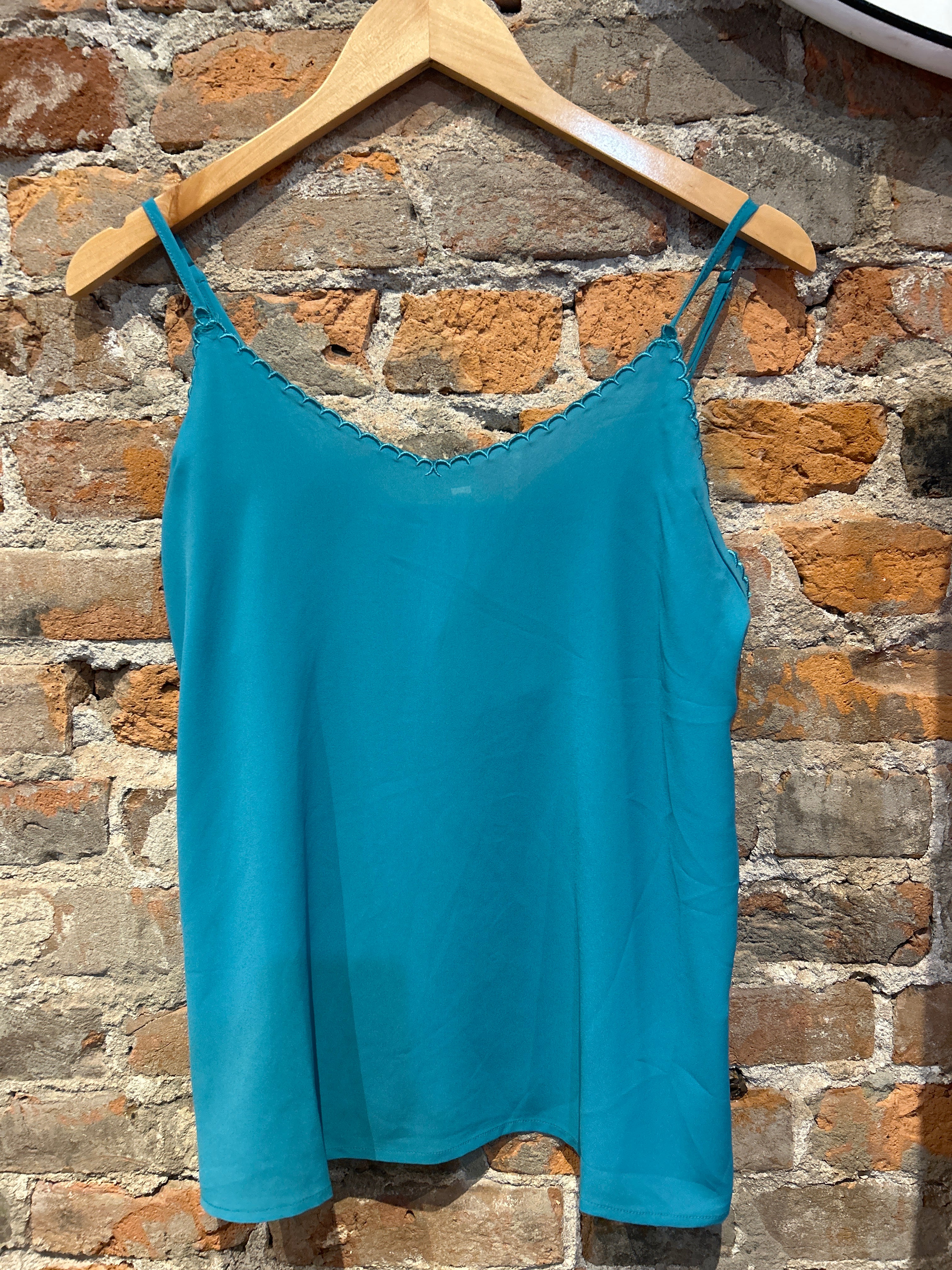MVB Turquoise Tank-Nellie & Dani Style House-The Funky Zebra Ames, Women's Fashion Boutique in Ames, Iowa