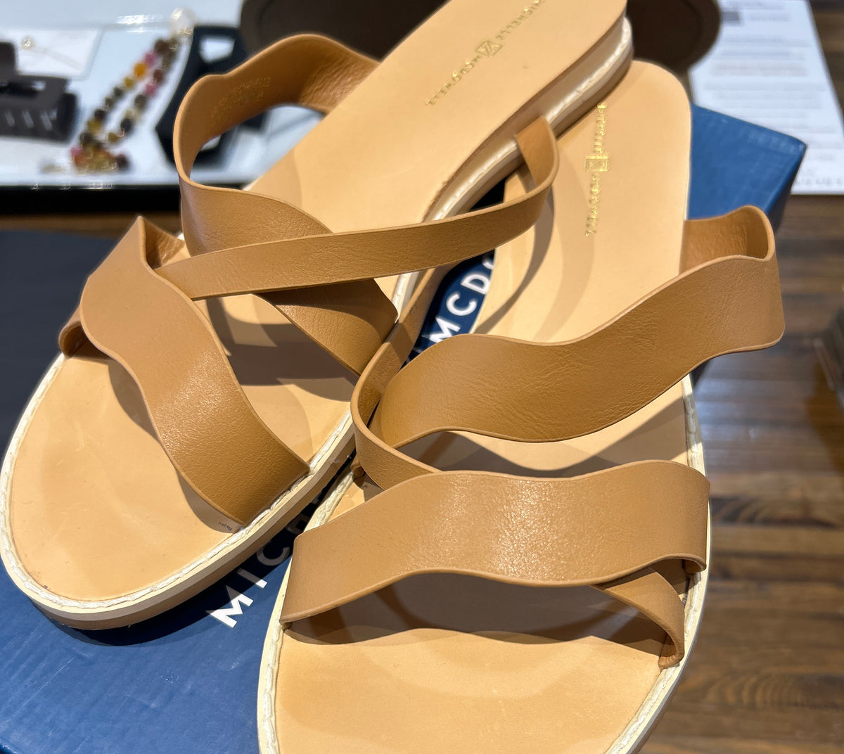 MVB Camel River Sandal-Nellie & Dani Style House-The Funky Zebra Ames, Women's Fashion Boutique in Ames, Iowa