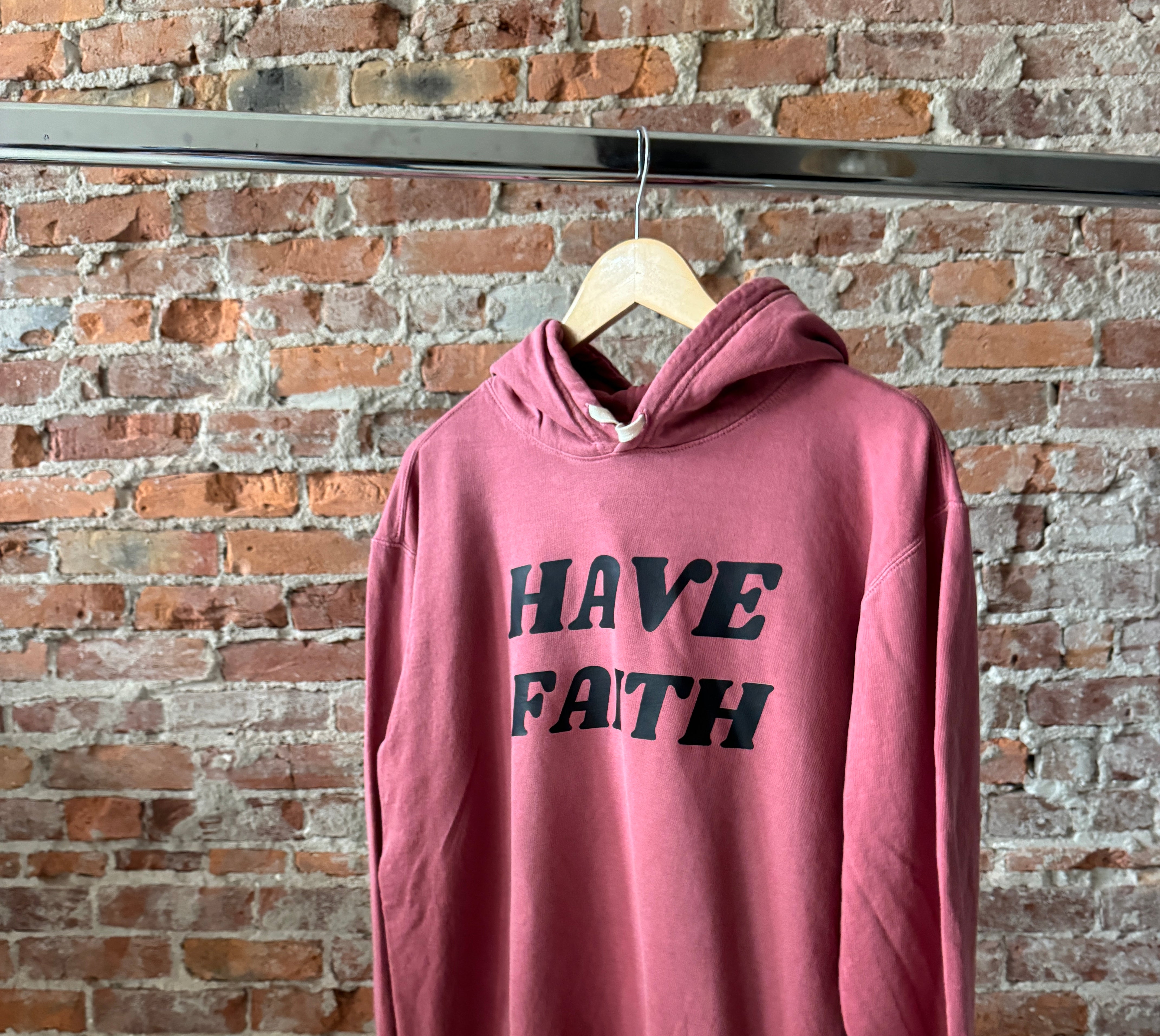 Faith Worn Boldly Sweatshirt-Graphic Sweaters-Faith Worn Boldly-The Funky Zebra Ames, Women's Fashion Boutique in Ames, Iowa