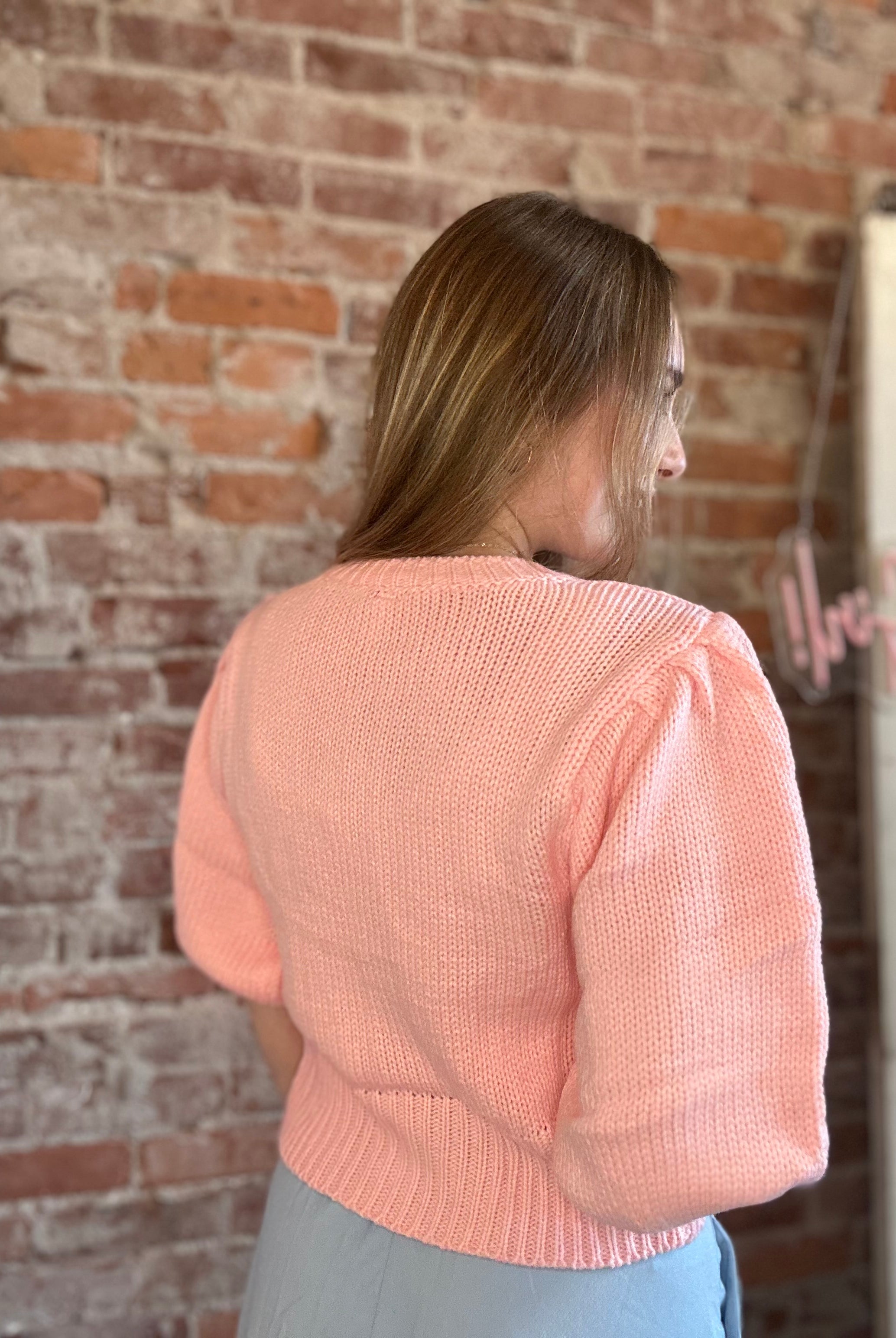 Roslyn Button Down Sweater-Sweaters-Glam-The Funky Zebra Ames, Women's Fashion Boutique in Ames, Iowa
