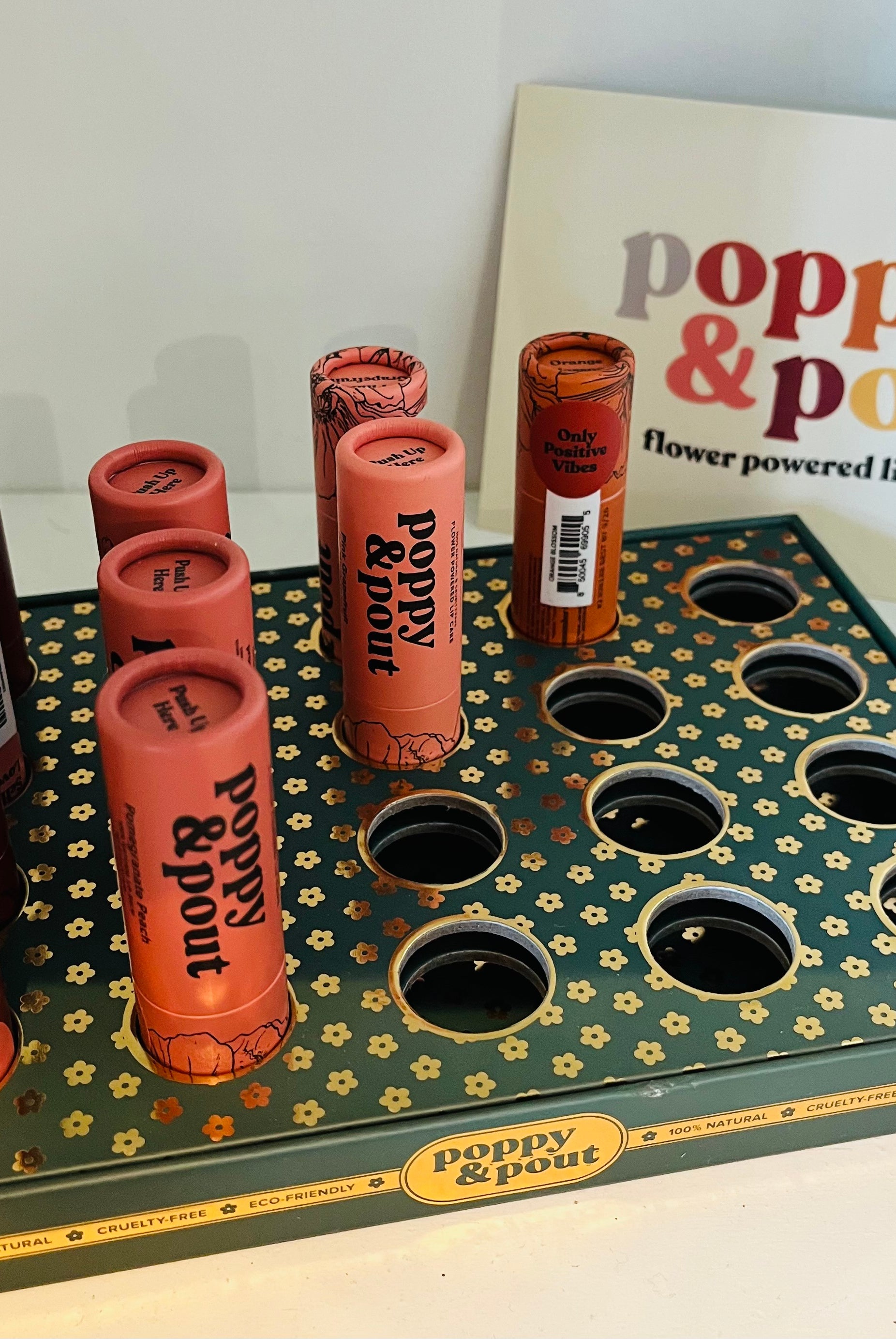 Poppy & Pout Lip Balm-Lips-The Funky Zebra Ames-The Funky Zebra Ames, Women's Fashion Boutique in Ames, Iowa