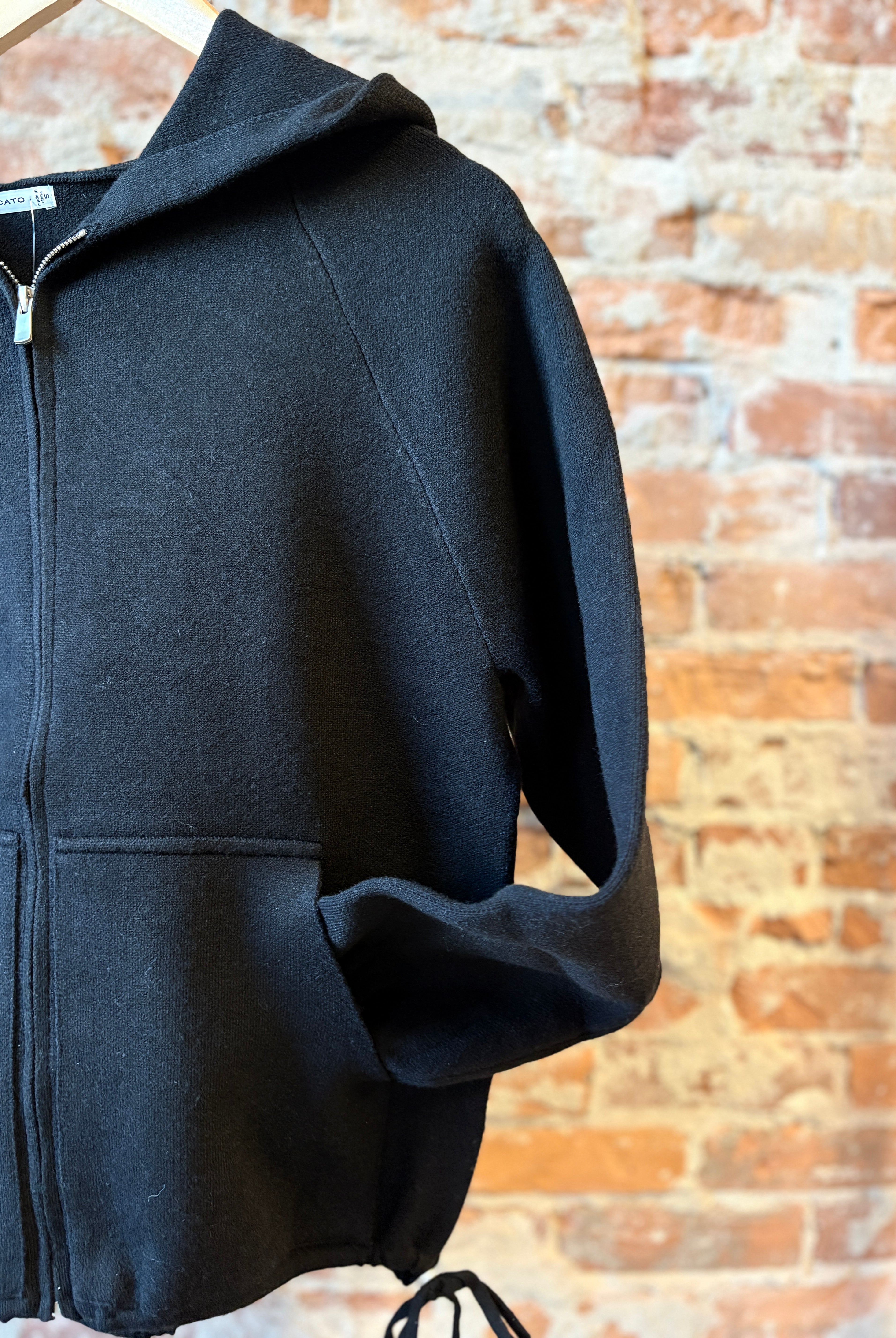Jeanie Zip Up-Outerwear-Staccato-The Funky Zebra Ames, Women's Fashion Boutique in Ames, Iowa