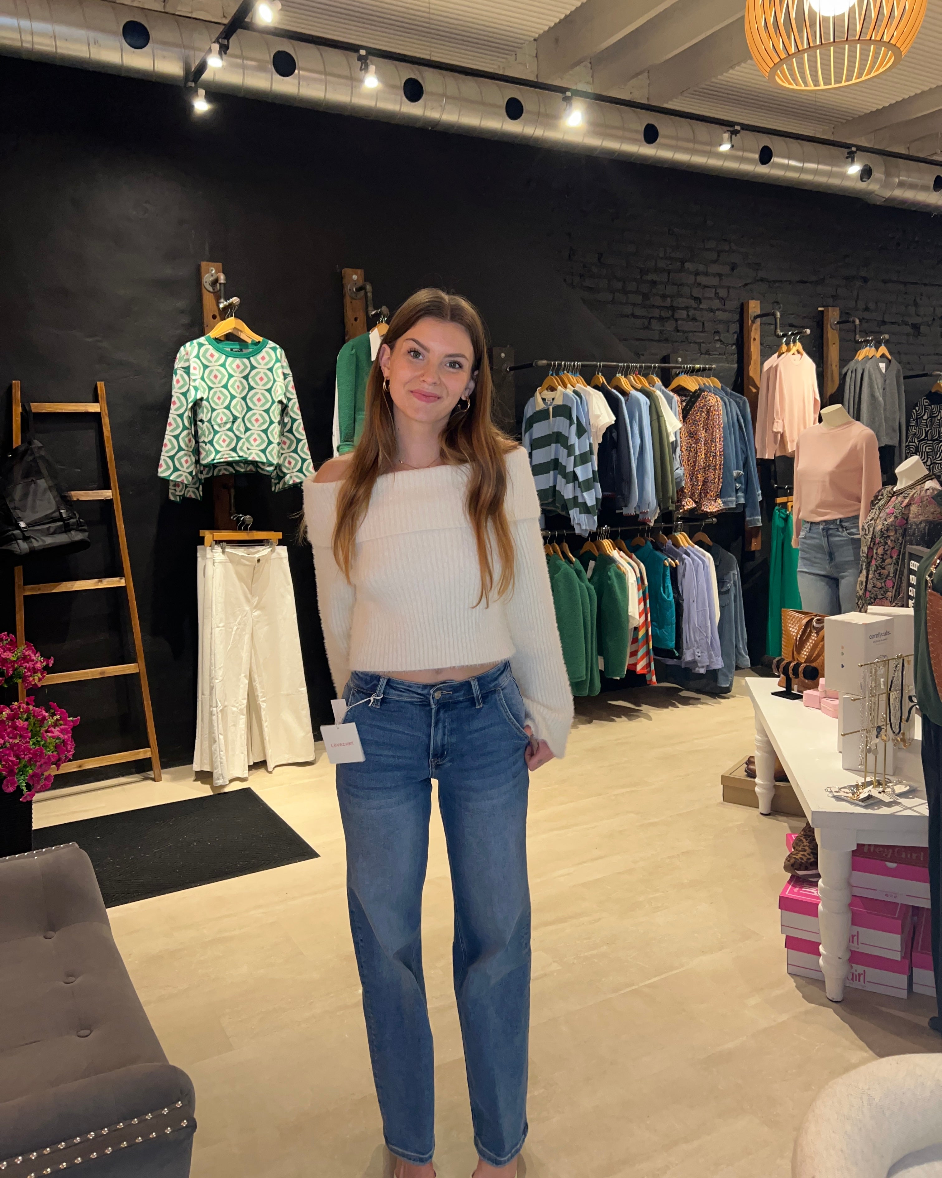 Truly Trouser Jean-Jeans-Veveret-The Funky Zebra Ames, Women's Fashion Boutique in Ames, Iowa