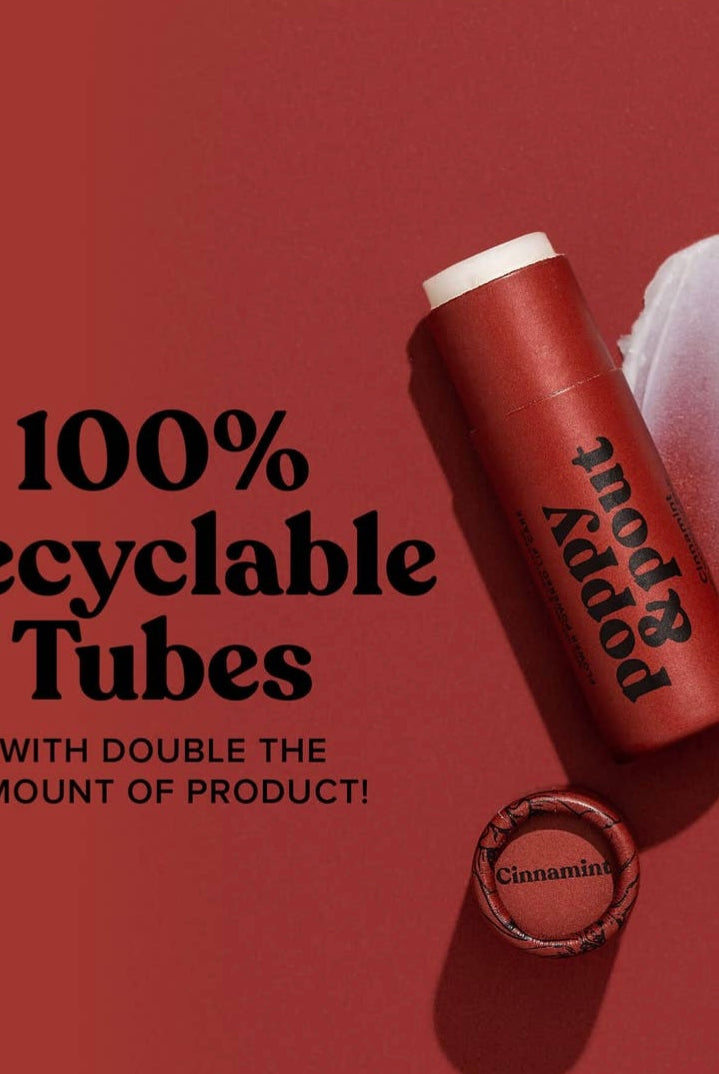 Poppy & Pout Lip Balm-Lips-The Funky Zebra Ames-The Funky Zebra Ames, Women's Fashion Boutique in Ames, Iowa