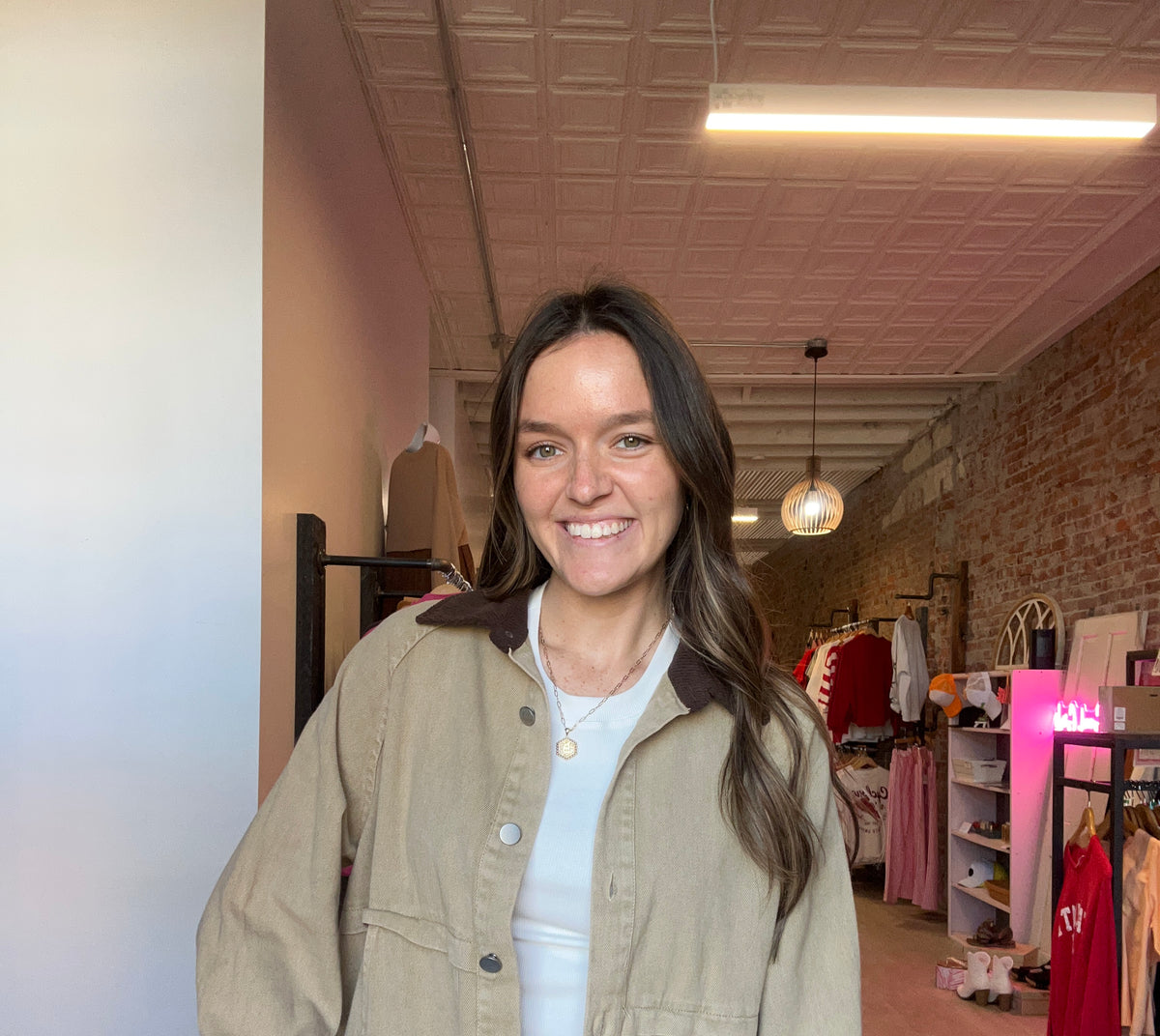 Leila Field Jacket-apparel-in february-The Funky Zebra Ames, Women's Fashion Boutique in Ames, Iowa