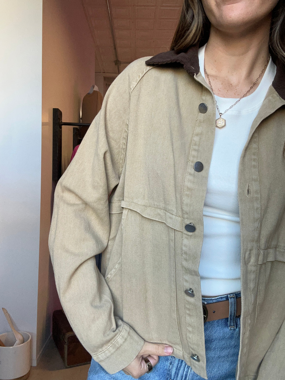 Leila Field Jacket-apparel-in february-The Funky Zebra Ames, Women's Fashion Boutique in Ames, Iowa