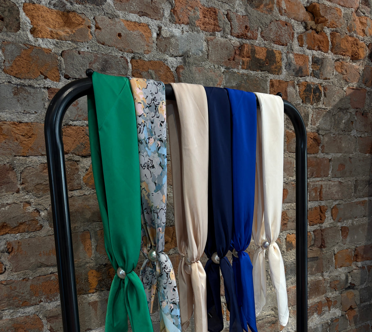 Ready to Wear Magnetic Scarves-Accessories-Queens Design-The Funky Zebra Ames, Women's Fashion Boutique in Ames, Iowa