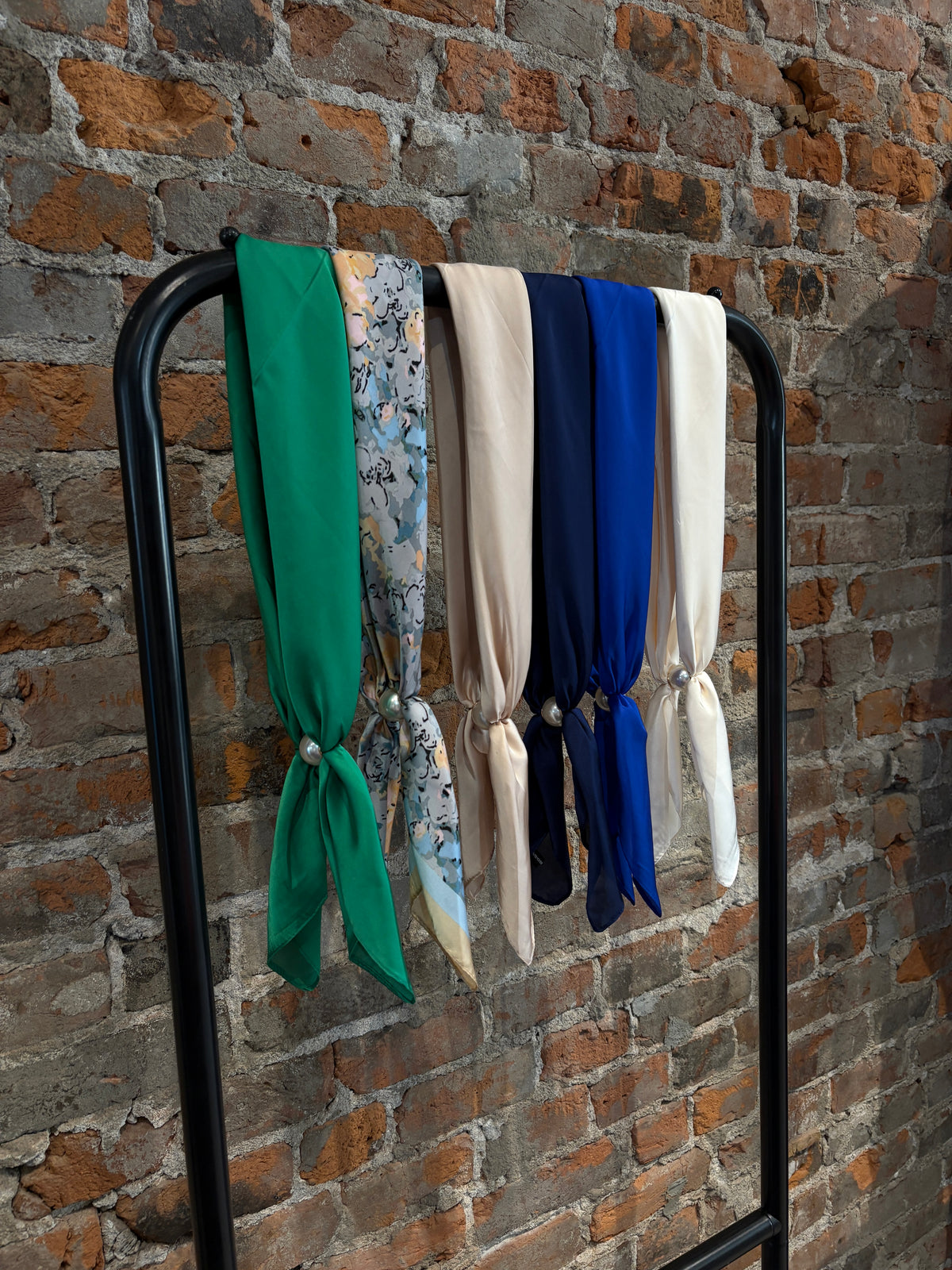 Ready to Wear Magnetic Scarves-Accessories-Queens Design-The Funky Zebra Ames, Women's Fashion Boutique in Ames, Iowa