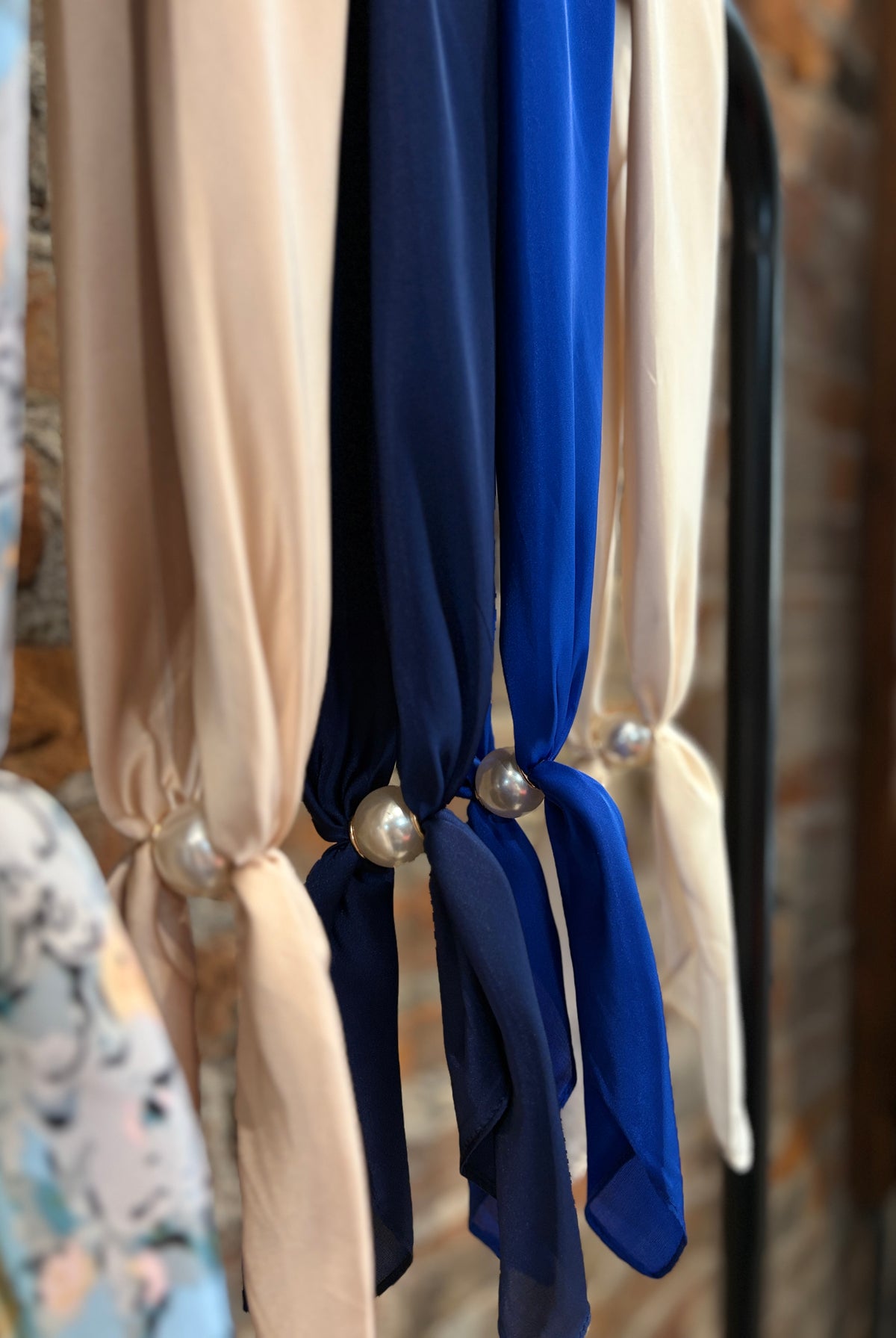 Ready to Wear Magnetic Scarves-Accessories-Queens Design-The Funky Zebra Ames, Women's Fashion Boutique in Ames, Iowa