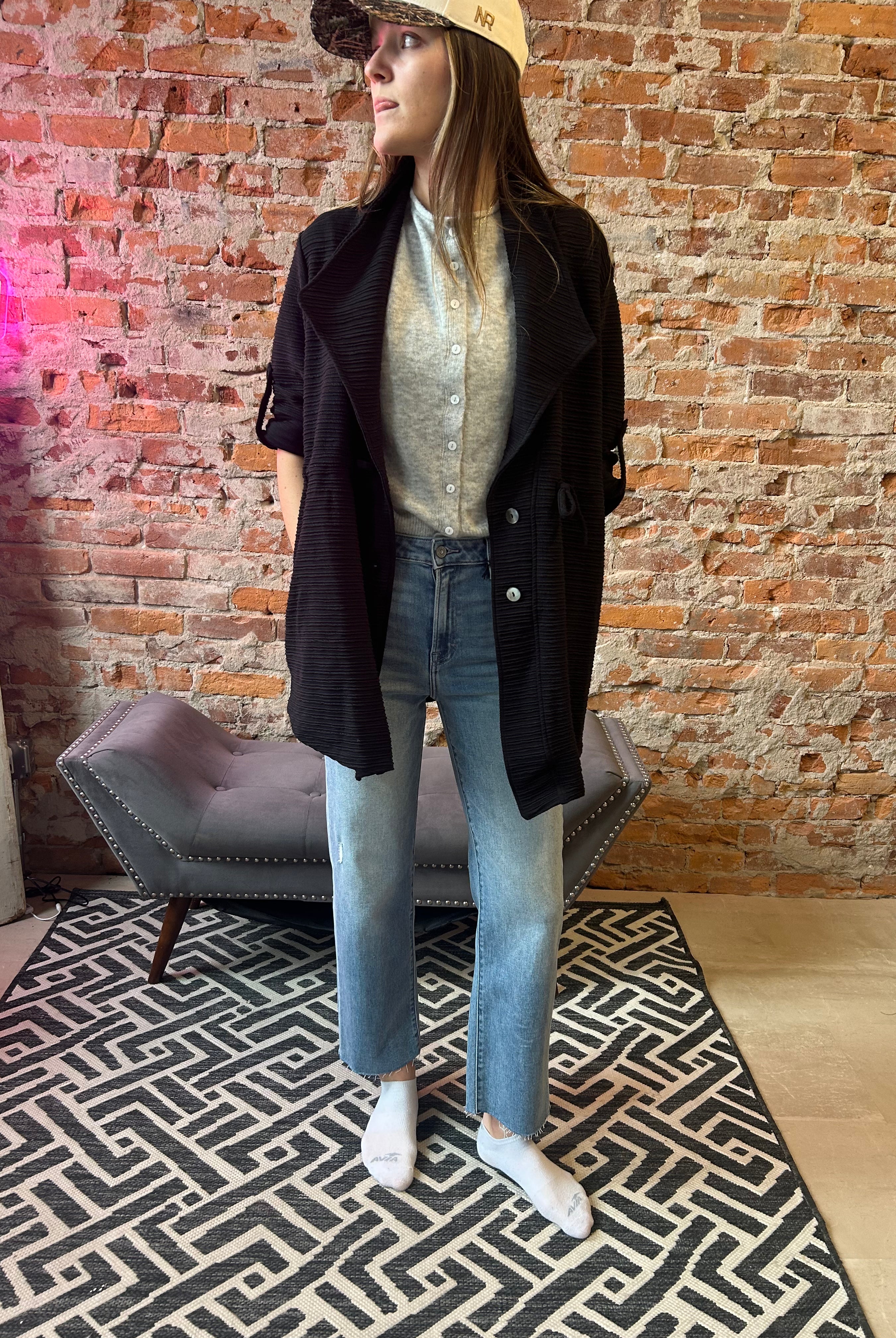Blair Jacket-Jackets-Cozy Co-The Funky Zebra Ames, Women's Fashion Boutique in Ames, Iowa