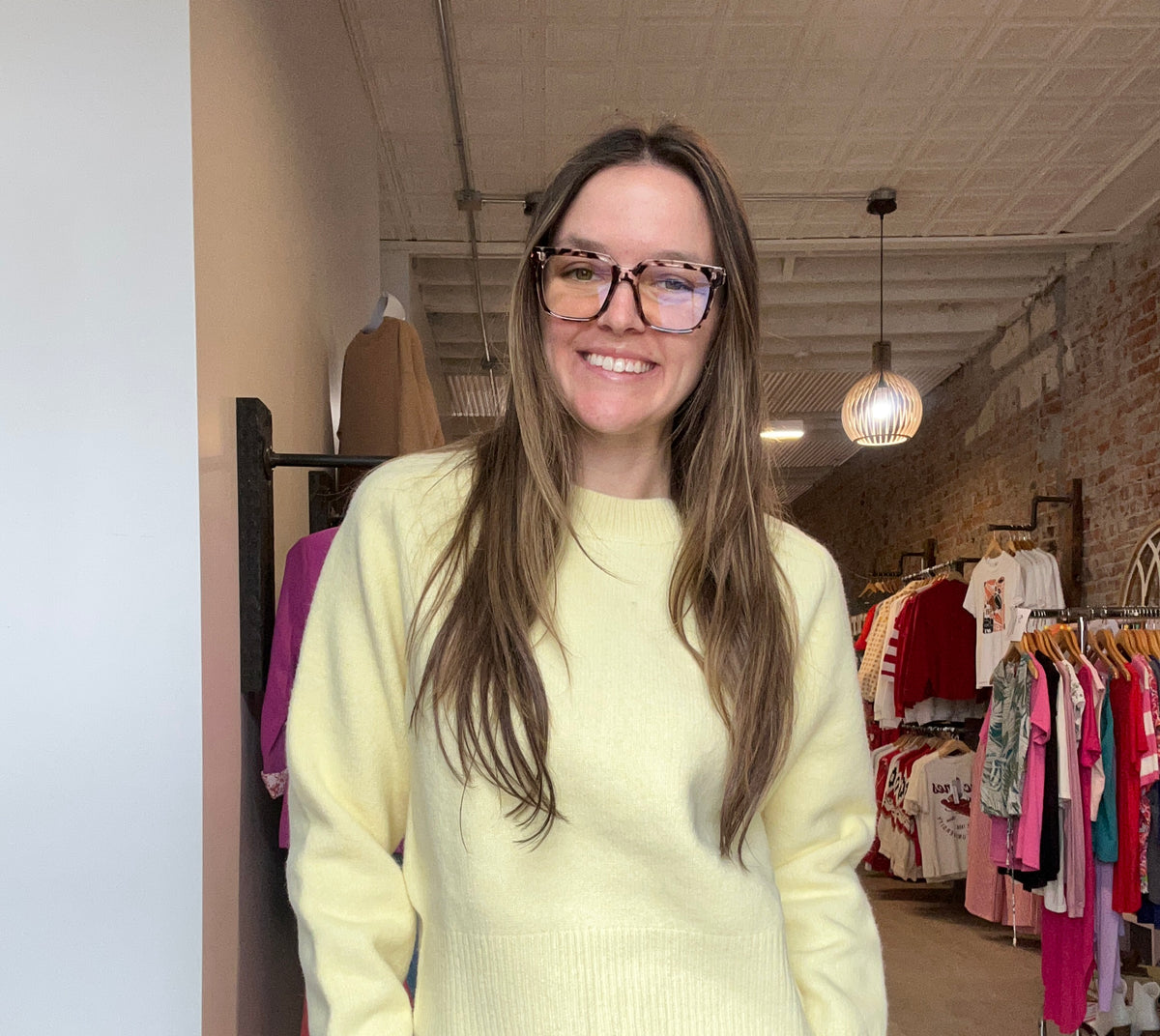 Molly Thick Rib Detailed Sweater-Long Sleeves-Molly Bracken-The Funky Zebra Ames, Women's Fashion Boutique in Ames, Iowa