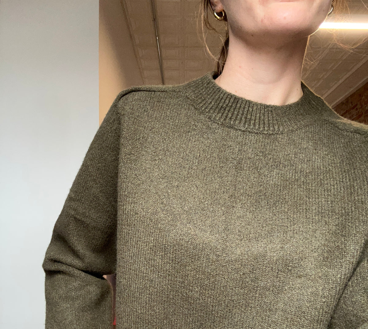 Molly Thick Rib Detailed Sweater-Long Sleeves-Molly Bracken-The Funky Zebra Ames, Women's Fashion Boutique in Ames, Iowa