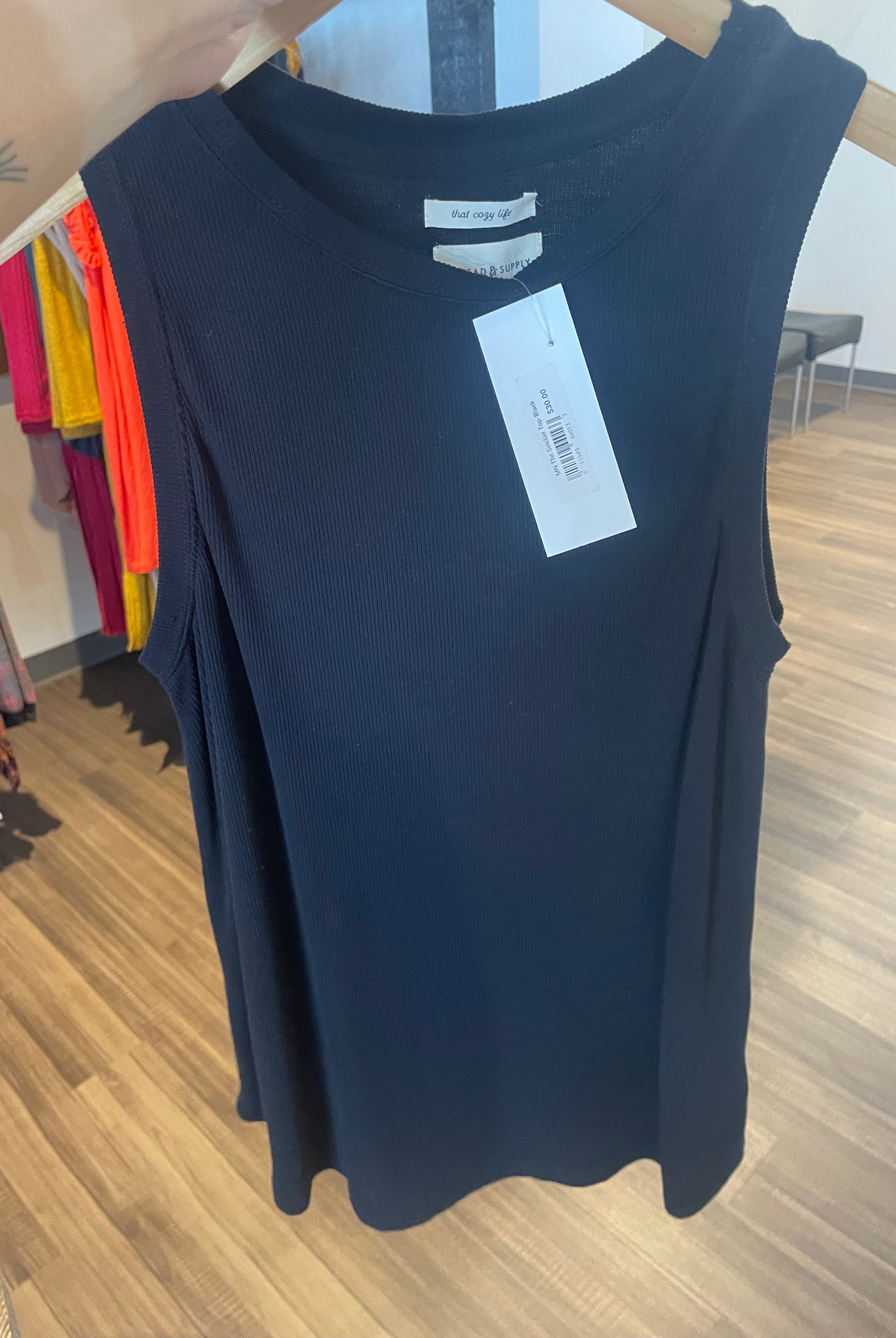 MN The Sinclair Top-Black-Long Sleeves-The Funky Zebra Ames-The Funky Zebra Ames, Women's Fashion Boutique in Ames, Iowa