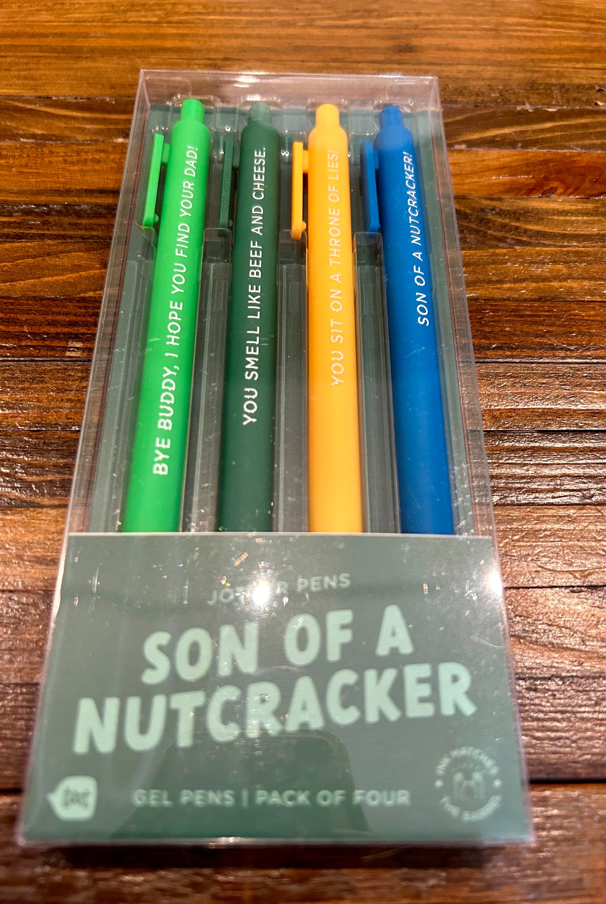 Holiday Pen Sets Son of a Nutcracker-Nellie & Dani Style House-The Funky Zebra Ames, Women's Fashion Boutique in Ames, Iowa