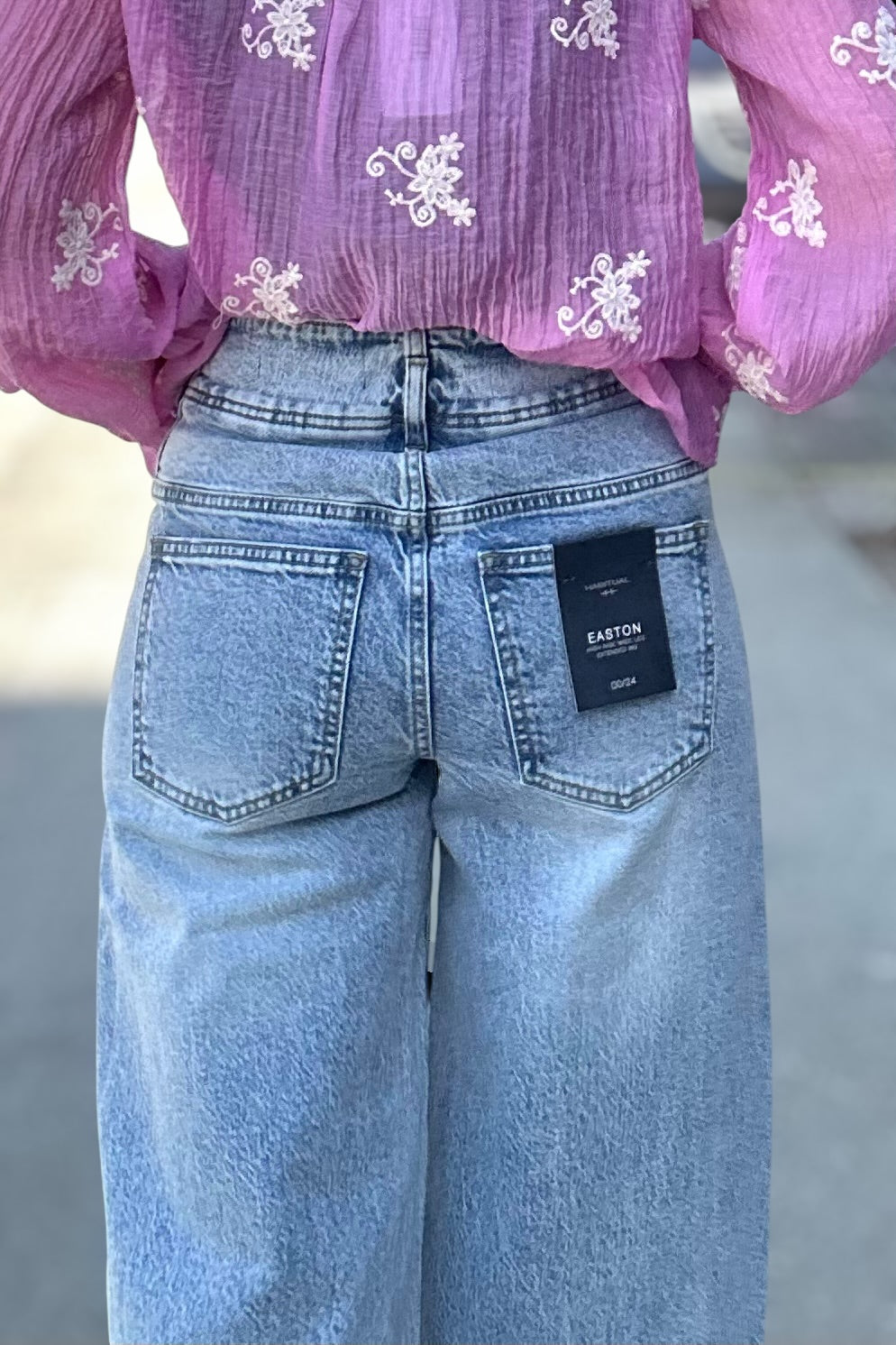 Easton Wide Leg-Pants-Habitual-The Funky Zebra Ames, Women's Fashion Boutique in Ames, Iowa