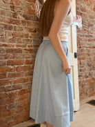 Spring Sky Midi Skirt-Pants-Glam-The Funky Zebra Ames, Women's Fashion Boutique in Ames, Iowa