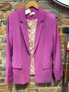 MVB Mulberry Blazer-Nellie & Dani Style House-The Funky Zebra Ames, Women's Fashion Boutique in Ames, Iowa