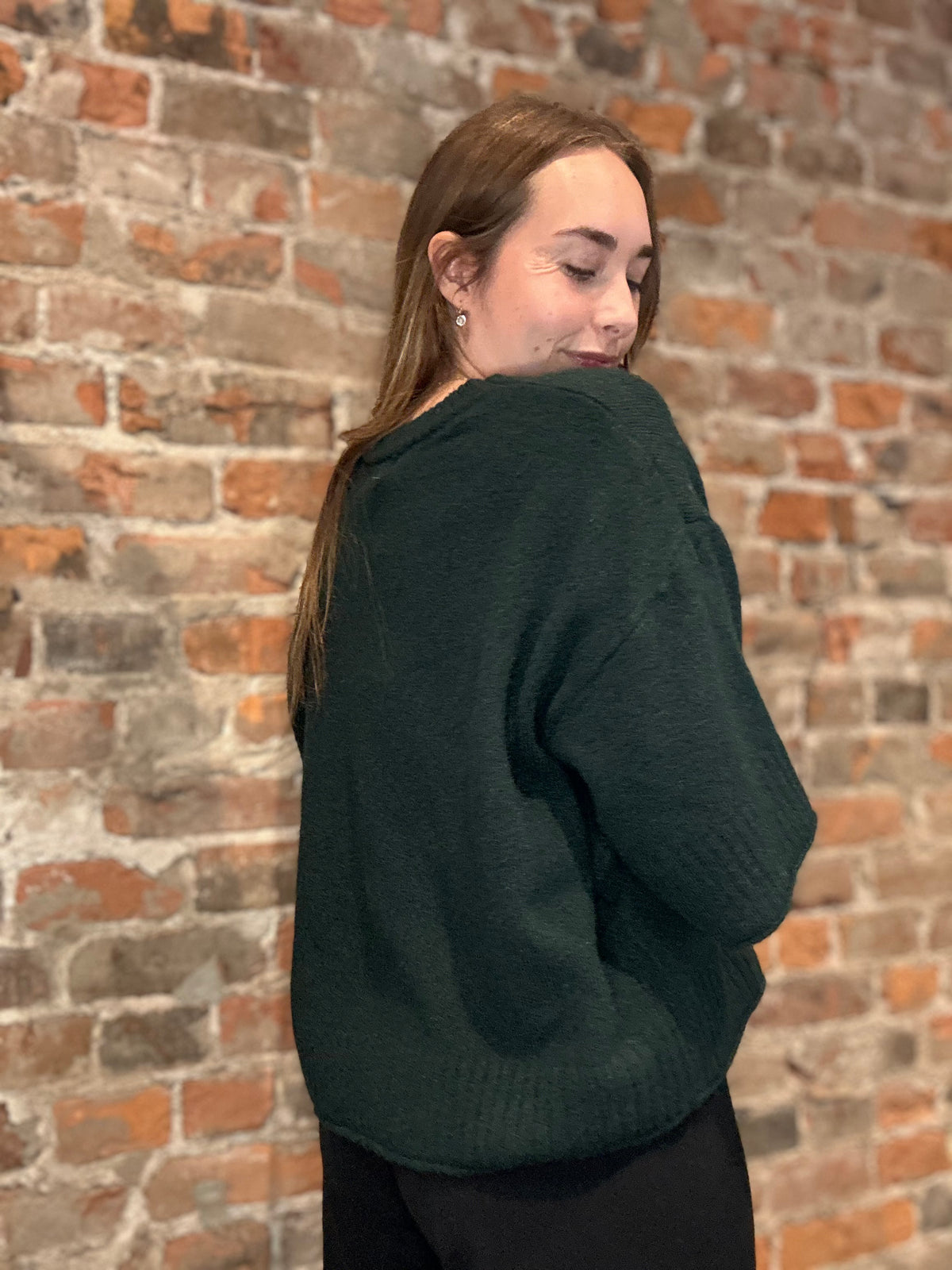 Boxy Drop Shoulder Short Sleeve Sweater-Short Sleeves-Molly Bracken-The Funky Zebra Ames, Women's Fashion Boutique in Ames, Iowa