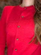 Chelsea Crew Neck Cardigan-Cardigans-Staccato-The Funky Zebra Ames, Women's Fashion Boutique in Ames, Iowa
