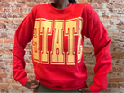 AMES Reversible Sweatshirt-Graphic Sweatshirt-Bad Habit-The Funky Zebra Ames, Women's Fashion Boutique in Ames, Iowa