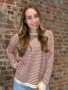 Stevie Striped Sweater-Long Sleeves-Staccato-The Funky Zebra Ames, Women's Fashion Boutique in Ames, Iowa