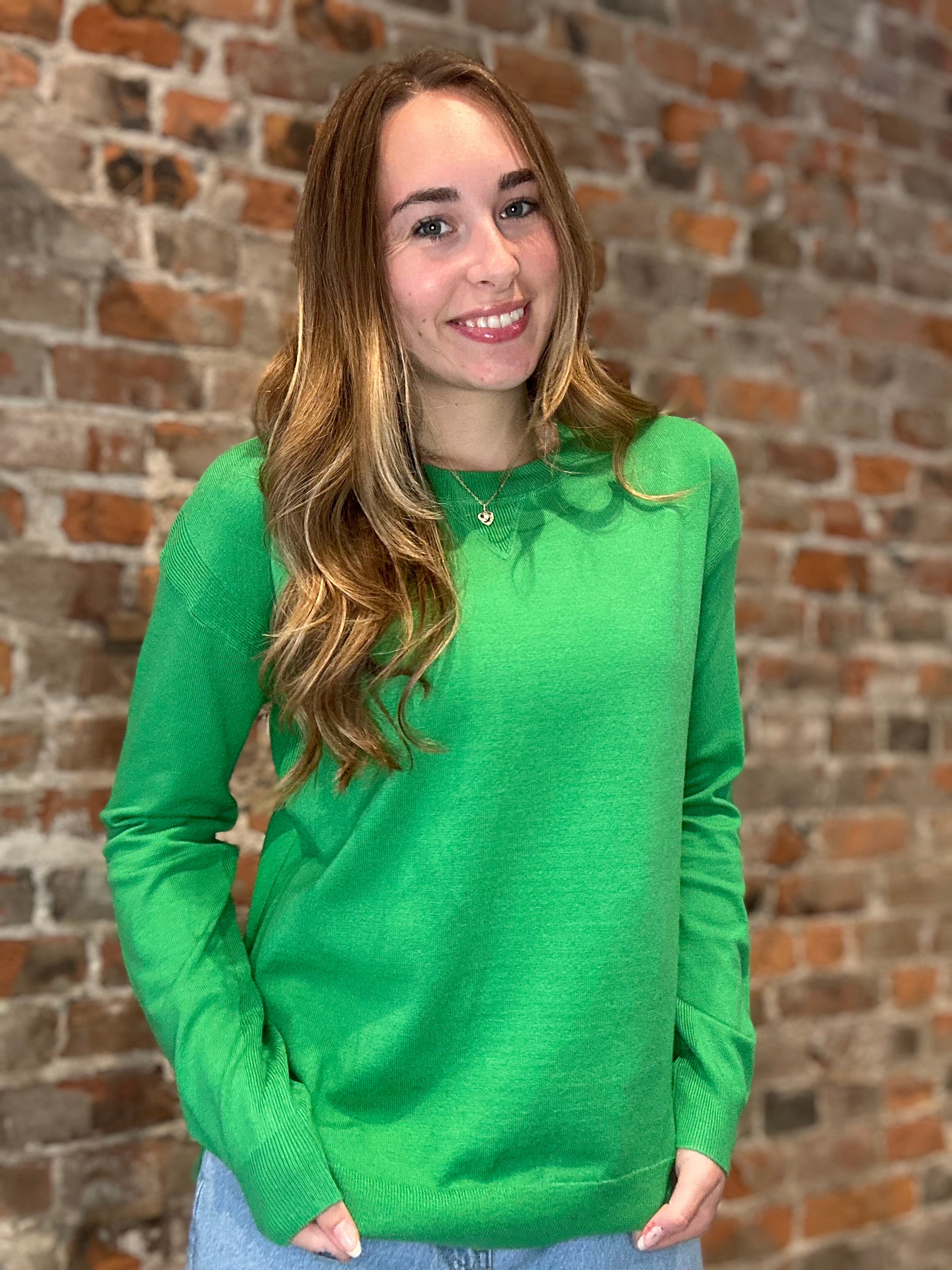 Kathleen Everyday Sweater-Long Sleeves-Staccato-The Funky Zebra Ames, Women's Fashion Boutique in Ames, Iowa