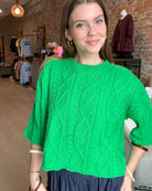 Millie Cable Knit Sweater-apparel-The Funky Zebra Ames-The Funky Zebra Ames, Women's Fashion Boutique in Ames, Iowa