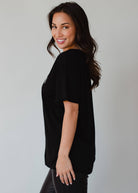 Naughty Tee-Panache Apparel Co.-The Funky Zebra Ames, Women's Fashion Boutique in Ames, Iowa
