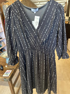 CL Madison Surplice Dress-Dresses-The Funky Zebra Ames-The Funky Zebra Ames, Women's Fashion Boutique in Ames, Iowa