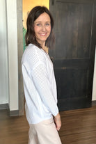 Nancy Netted Top-Sweaters-The Funky Zebra Ames-The Funky Zebra Ames, Women's Fashion Boutique in Ames, Iowa