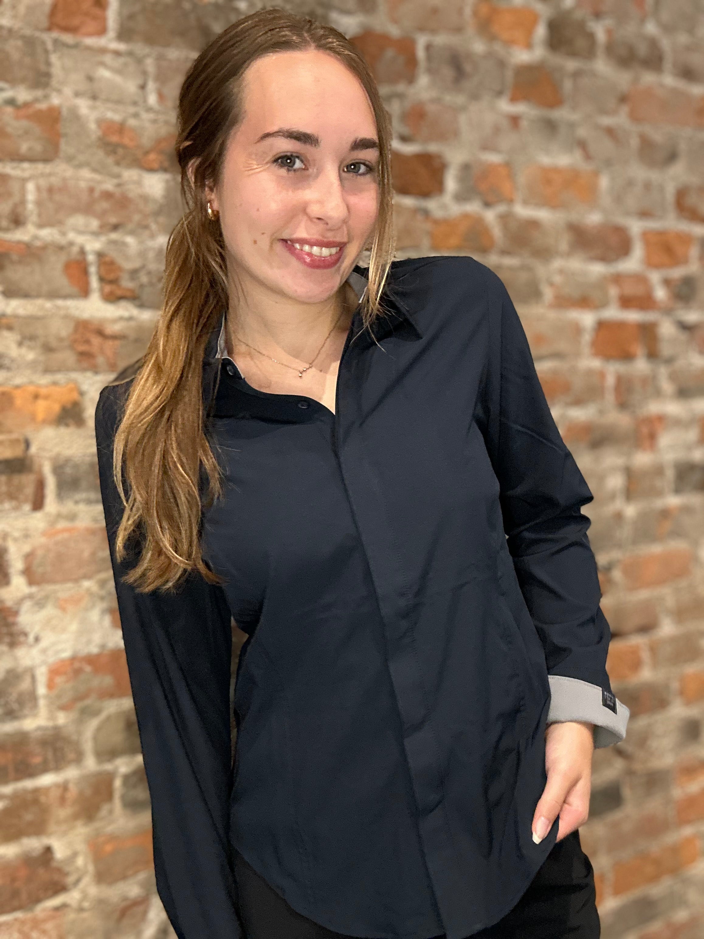 Storm Creek Executive Button Up-Long Sleeves-Storm Creek-The Funky Zebra Ames, Women's Fashion Boutique in Ames, Iowa