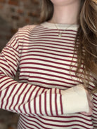 Stevie Striped Sweater-Long Sleeves-Staccato-The Funky Zebra Ames, Women's Fashion Boutique in Ames, Iowa