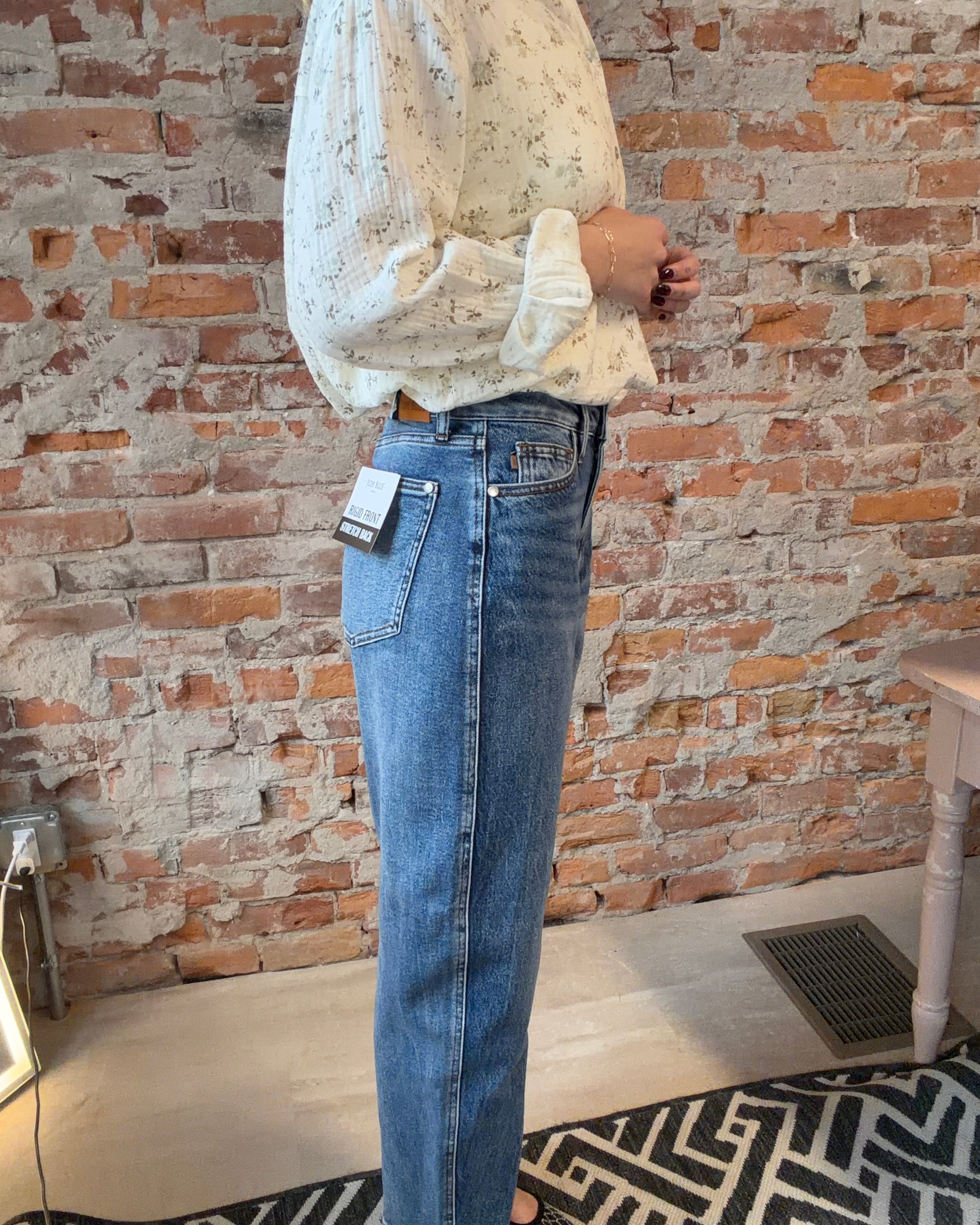 Janey Barrel Jeans-Pants-Judy Blue-The Funky Zebra Ames, Women's Fashion Boutique in Ames, Iowa