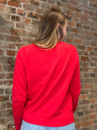 Chelsea Crew Neck Cardigan-Cardigans-Staccato-The Funky Zebra Ames, Women's Fashion Boutique in Ames, Iowa