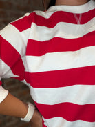 Roxie Stripe Pullover-Sweaters-Jodifl-The Funky Zebra Ames, Women's Fashion Boutique in Ames, Iowa