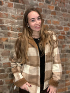 Shandra Plaid Shacket-apparel-heimish-The Funky Zebra Ames, Women's Fashion Boutique in Ames, Iowa
