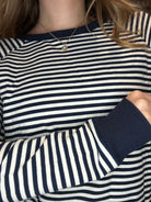 Louisa Striped Pullover-Long Sleeves-Staccato-The Funky Zebra Ames, Women's Fashion Boutique in Ames, Iowa