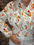 Fall Fern Crinkled Blouse-Long Sleeves-Hayden-The Funky Zebra Ames, Women's Fashion Boutique in Ames, Iowa