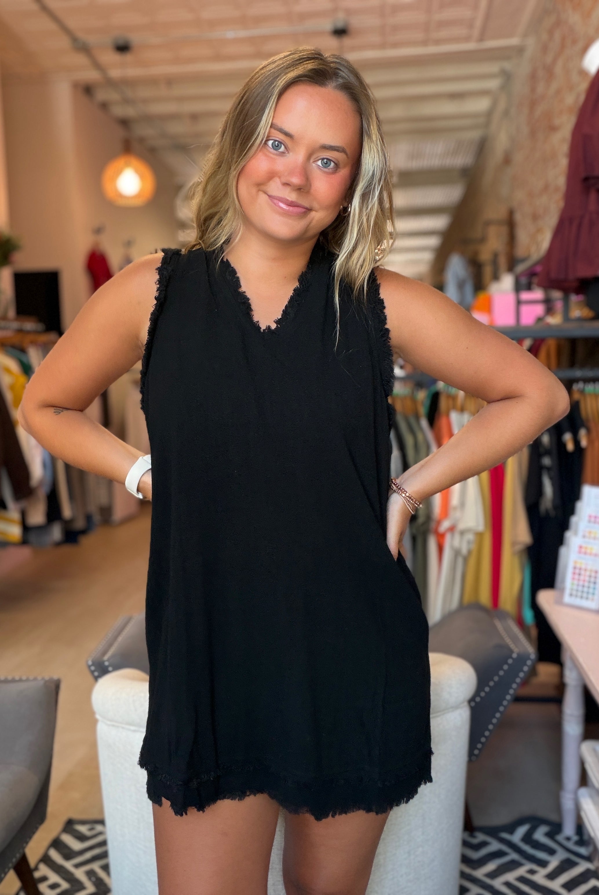 funky black dress Halter Midi Dress: Available in S, M, & L Shop www.funkyflairboutique.com